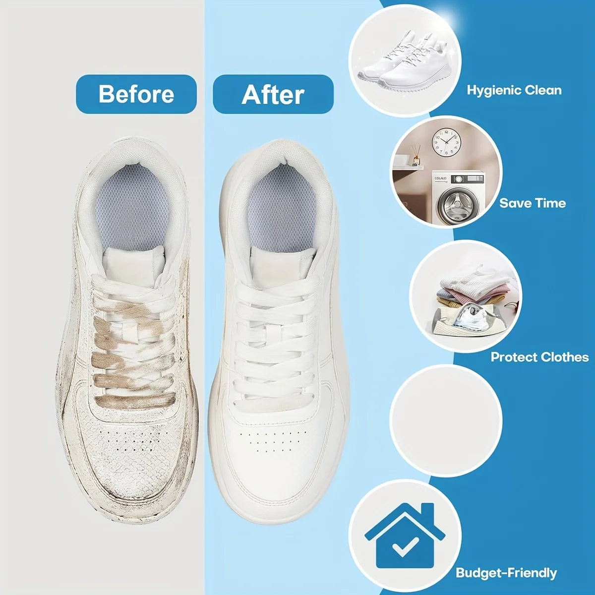 Sneaker Washing Bag – Clean Your Shoes Safely in the Machine
